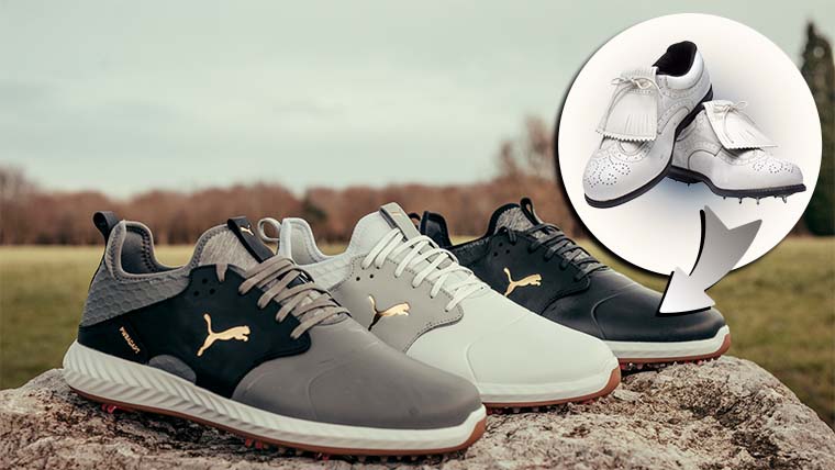 Puma Ignite Caged Crafted golf shoes